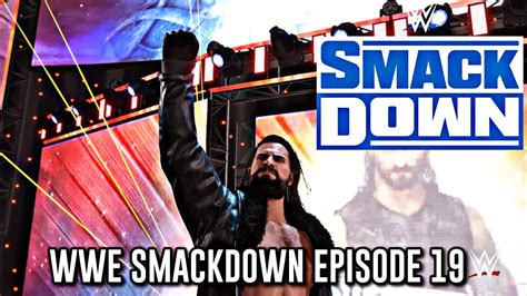 Wwe 2k Universe Mode S3 Ep 19 Smackdown Youtube