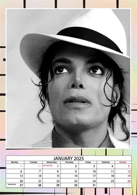 Michael Jackson Kalender A Bol