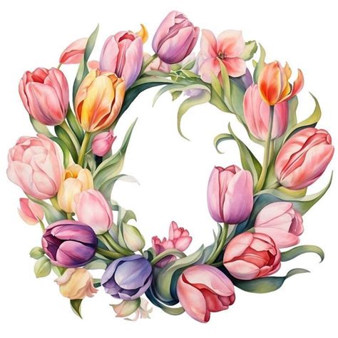 Pin By Mary Jackson On Wreaths In Flower Art Flower Painting