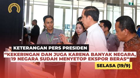 Sekretariat Kabinet Republik Indonesia Presiden Jokowi Kunjungi Pasar