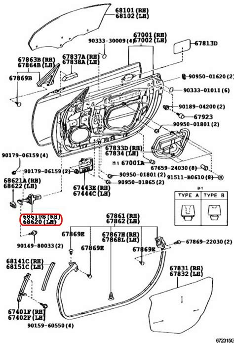 Toyota Genuine Soarer Uzz Lexus Sc Front Door Check Assy Lh Rh