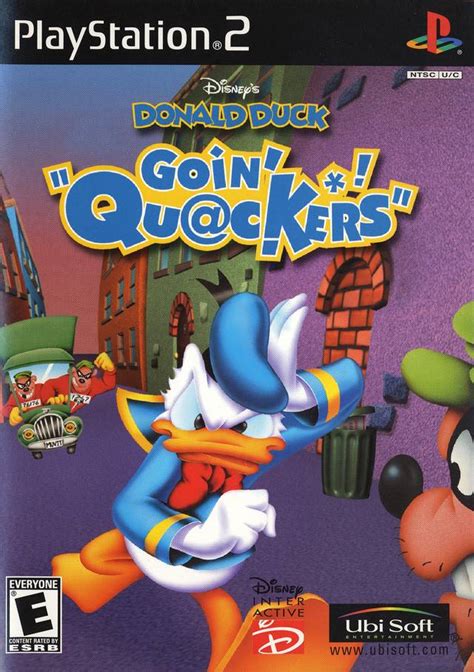 Donald Duck Going Quackers Sony Playstation 2 Game