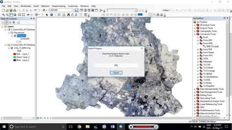 ESRI ArcGIS Conversion Tool KML To GIS Ready File Format Shp File