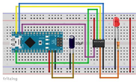 Programming Attiny With Arduino Code Wolles Elektronikkiste