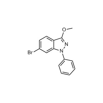 1332527 03 3 6 Bromo 3 Methoxy 1 Phenyl 1H Indazole ChemScene Llc