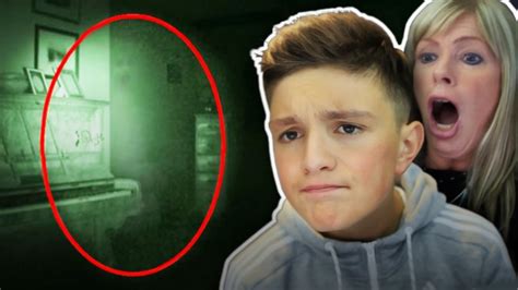 Reacting To Real Ghosts Caught On Camera 😱 With My Mum Youtube