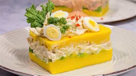 Peruvian Causa with Chicken Recipe | Olenka Cooks Peruvian Cuisine