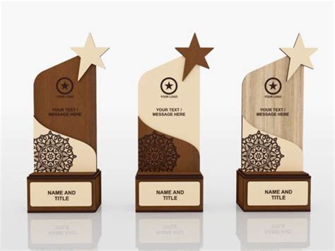 Wooden Trophy Designs