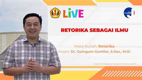 Retorika Sebagai Ilmu Retorika Youtube