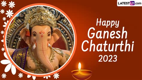 Festivals And Events News Vinayaka Chavithi Images 2023 Happy Ganesh