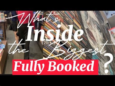 Whats Inside The Biggest Fully Booked Bgc Manila Philippines Youtube