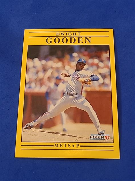 Dwight Doc Gooden Fleer Ebay