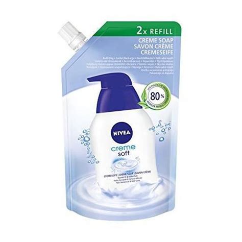 Nivea Creme Soft Flüssige Cremeseife Nachfüllbeutel 4er Pack 4 X 500 Ml Cdiscount Au Quotidien