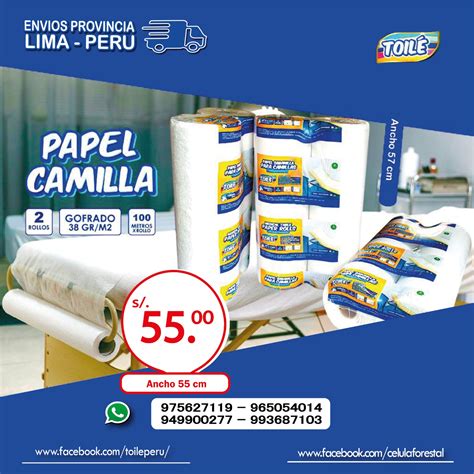 Papel Sabanilla Ancho Cm Celula Forestal