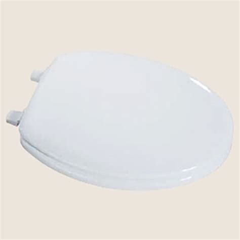 Soft Close Elongated White Toilet Seat | Home Outlet