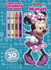 Minnie Libro Para Colorear Con Ceras Walt Disney