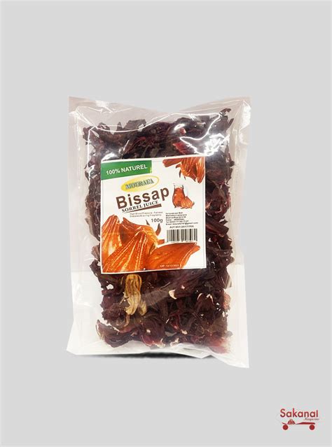 FEUILLE DE BISSAP MOURAFA SACHET 100G