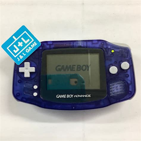 Nintendo Game Boy Advance Console (Clear Dark Blue) - (GBA) Game Boy A ...