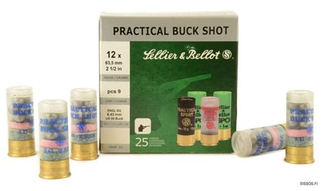 Sellier Bellot Practical Buck Shot Mm Ras Sissos Fi