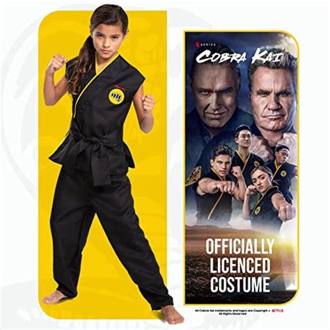 Disguise Cobra Kai Costume For Kids Official Cobra Kai Costume Kids Gi