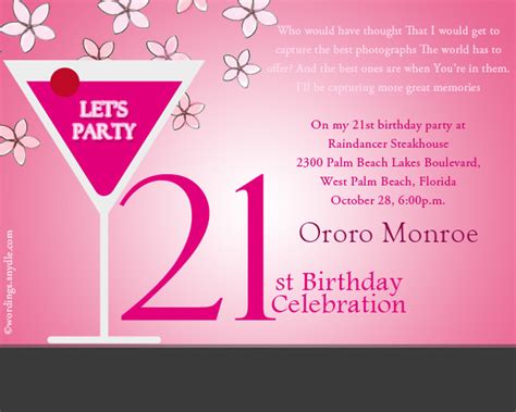 St Birthday Party Invitations For Girls