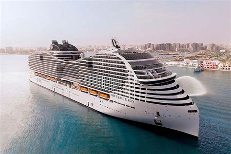 MSC World Europa el crucero más ecológico del mundo comienza a navegar