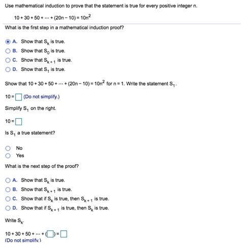 Solved Use Mathematical Induction To Prove That The Chegg