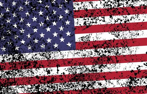 Distressed American Flag Background 6174551 Vector Art At Vecteezy