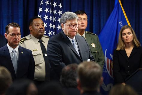 Atty Gen William Barr Touts New Anti Gun Violence Initiative