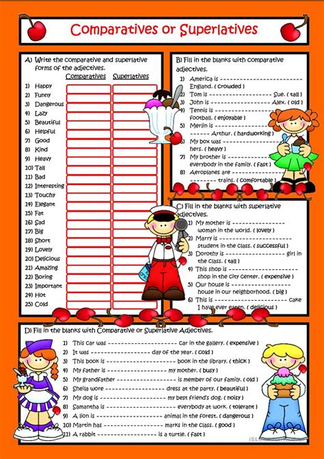 Comparativi E Superlativi In Inglese Let S Play Inglesemplice