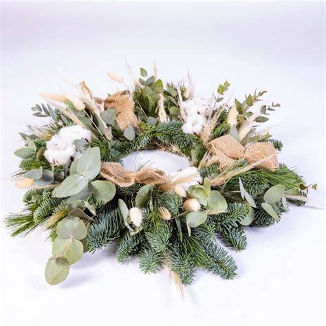 A Christmas Carol Wreath - The Gorgeous Flower Company