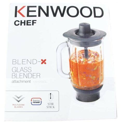 Bol Blender En Verre L Pour Robot Multifonctions Kenwood