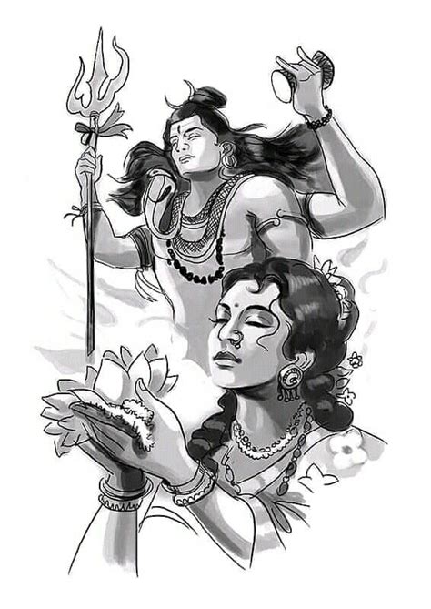 Shravan Month Importance Shravan Somwar Lord Shiva Sketch Shiva