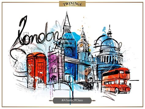 London Tattoo London Illustration Watercolor Illustration Watercolor