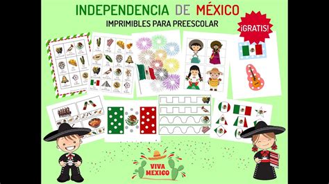 Actividades De Independencia De MÉxico Para Preescolarhomeschool Youtube