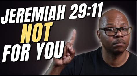 What Is The Meaning Of Jeremiah 29 11 YouTube