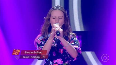 THE VOICE KIDS BR Giovanna Barbiero River ÁUDIO 15 05 2022