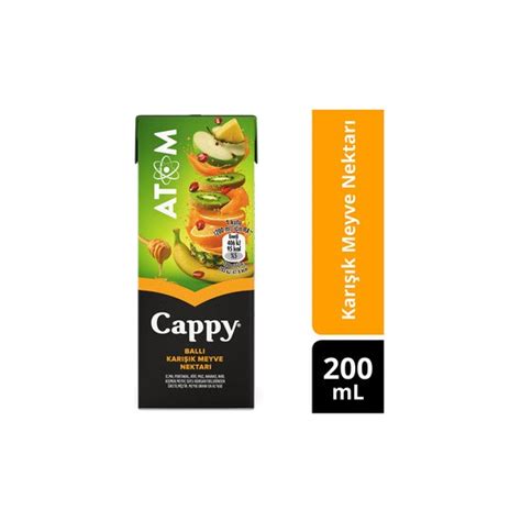 Cappy Atom Ballı Karışık Meyve Suyu Karton Kutu 200 ml Fiyatı