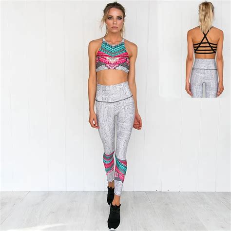 Yoga Suits Women Gym Clothes Fitness Running Tracksuit Cross Strap