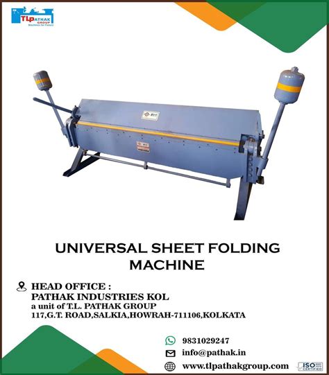 Manual UNIVERSAL SHEET FOLDING MACHINE Model Name Number Hipat Sw2 In