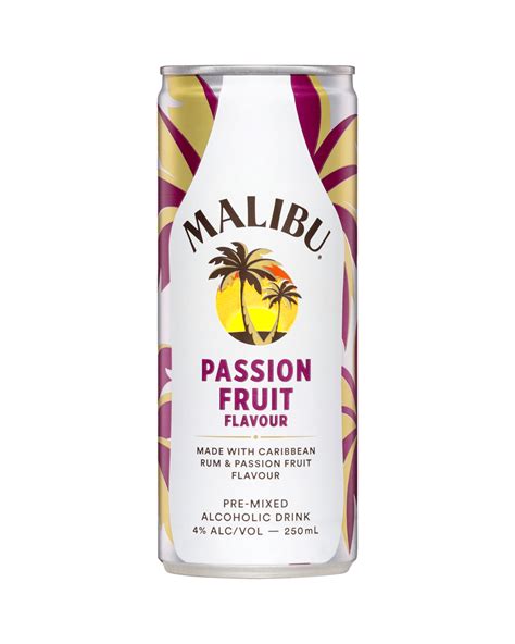 Buy Malibu Passionfruit Rum Liqueur 700ml Online With Same Day Free