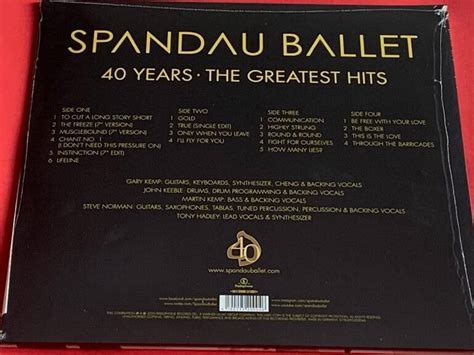 Spandau Ballet 40 Years The Greatest Hits 2 Lp Tienda De Discos