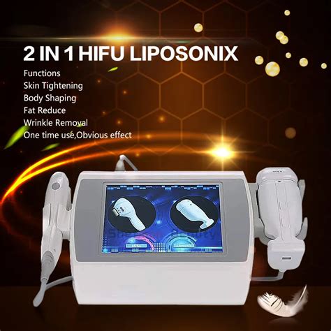 Newest Shots Hifu Body Slimming Liposonix Machine Hifu Face