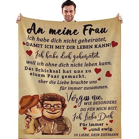 Bold And Brash Hochzeitstag Geschenke für Frauen Kuscheldecke An Meine