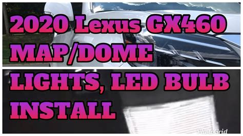 2020 Lexus Gx460 Led Mapdome Console Removal Youtube