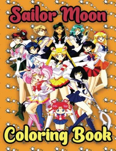 Sailor Moon Coloring Book Unofficial Sailor Moon Coloring Books For