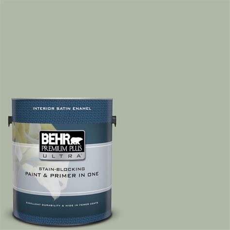 BEHR Premium Plus Ultra 1 Gal N390 3 Jojoba Satin Enamel Interior