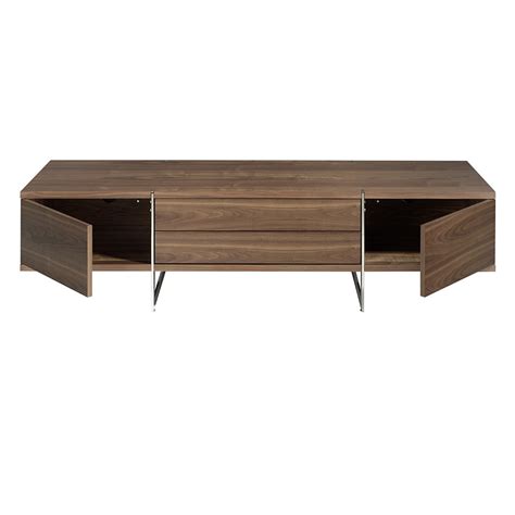 Mueble De Tv De Madera Chapada En Nogal Angel Cerd S L