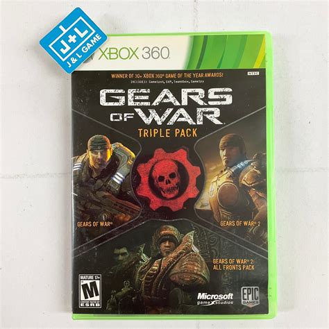 Gears Of War Triple Pack Xbox 360 Pre Owned Jandl Video Games New