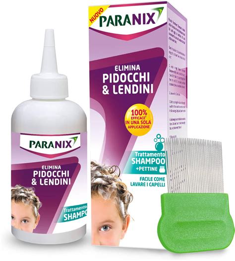 Paranix Shampoo Trattamento Per Eliminare Pidocchi E Lendini Ml